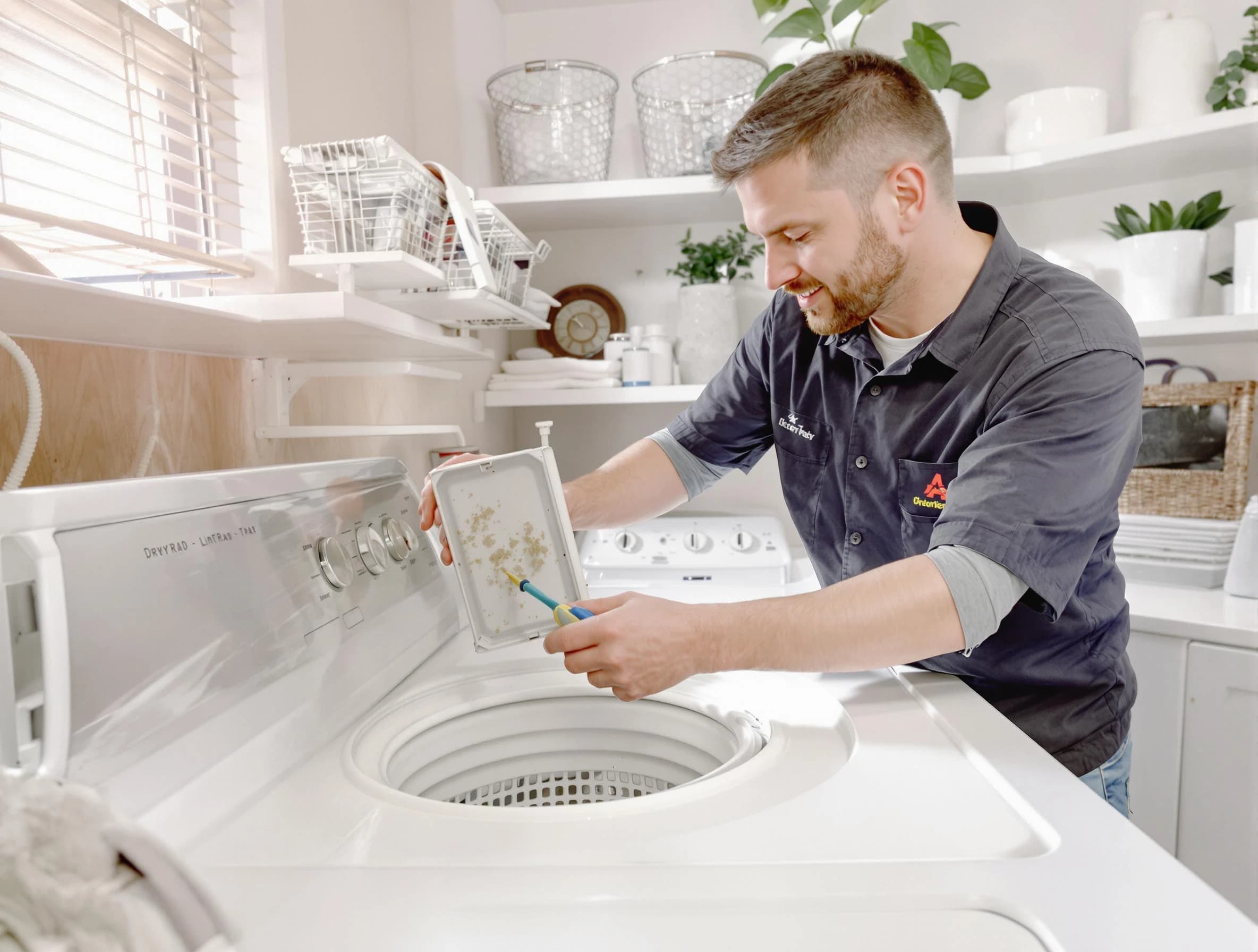 Cleaning Dryer Lint Trap service in Milton, GA