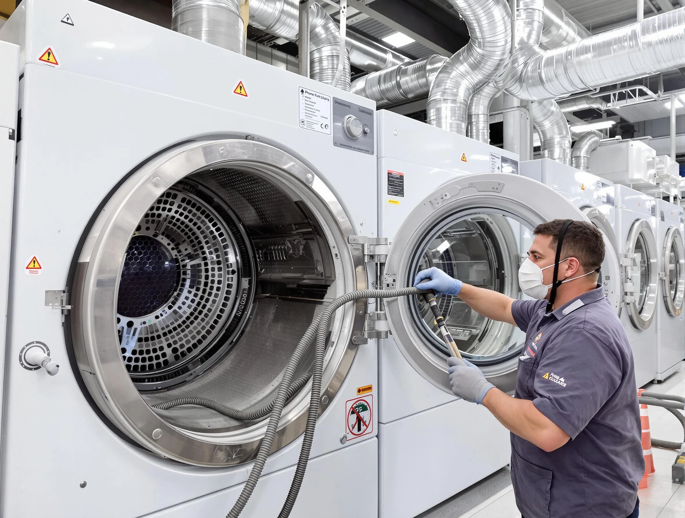 Industrial-grade dryer vent cleaning by Milton Dryer Vent Cleaning in Milton